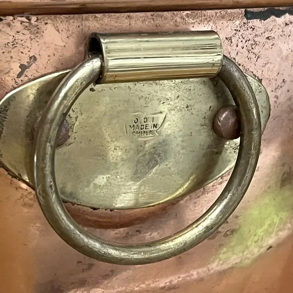 Vintage Copper Mixing Bowl 10